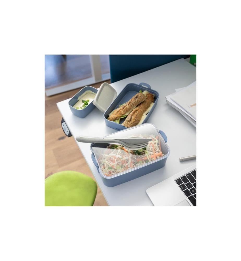 KOZIOL - Lunchbox Stakk 2 l, Blau