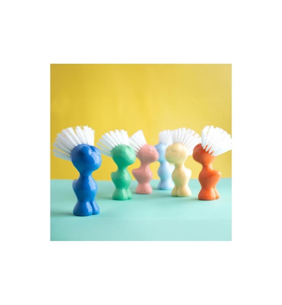 KOZIOL - Gemüsebürste Tweetie Coral