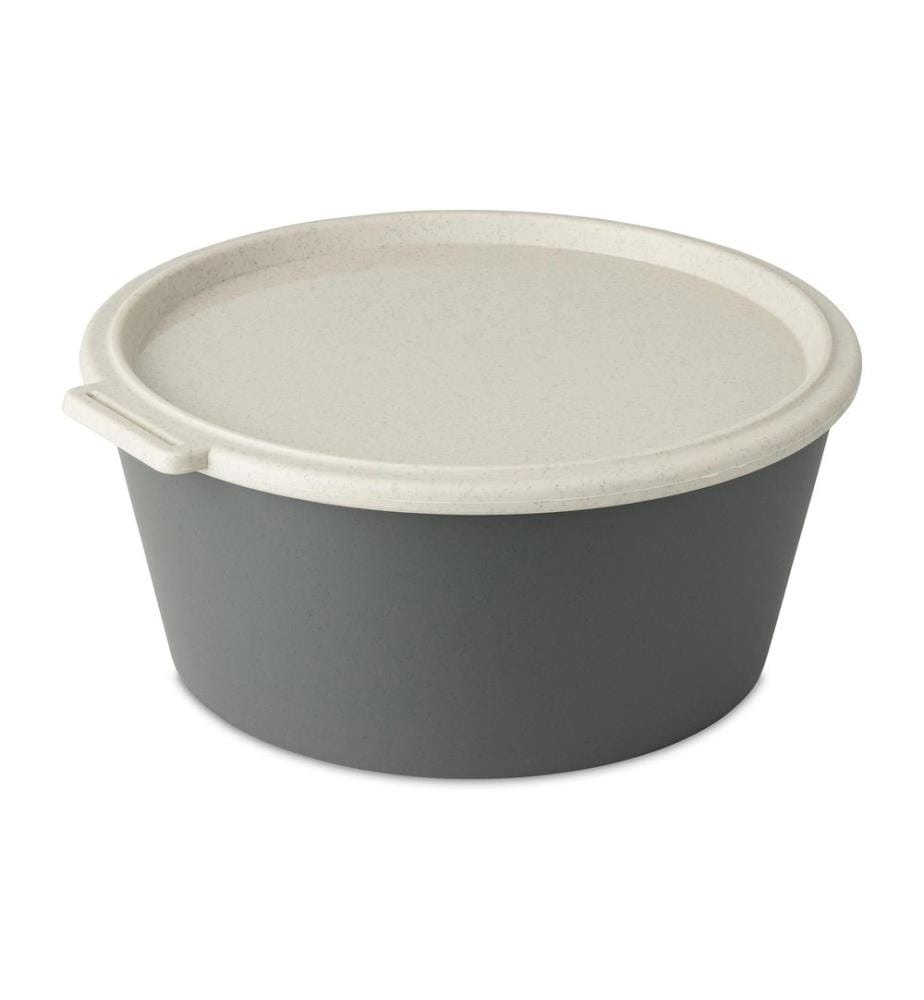 KOZIOL - Coupe Move Box avec couvercle 2.2 l, Gris