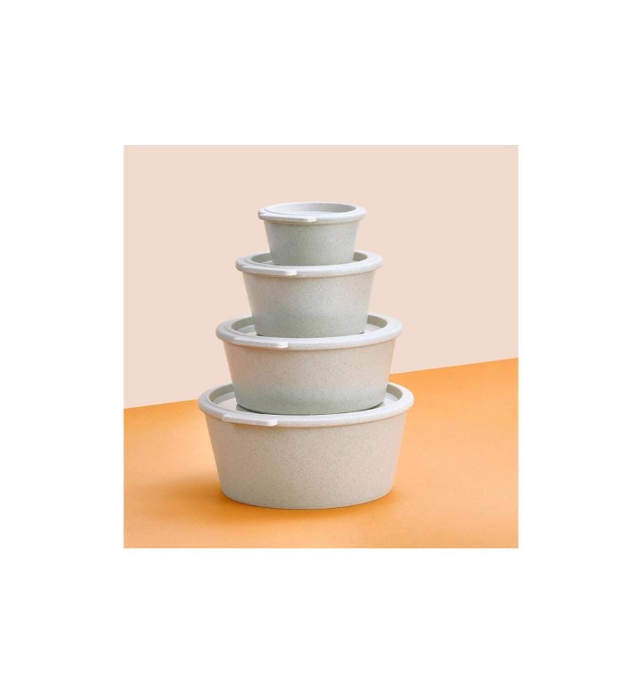 KOZIOL - Coupe Move Box avec couvercle 2.2 l, Beige