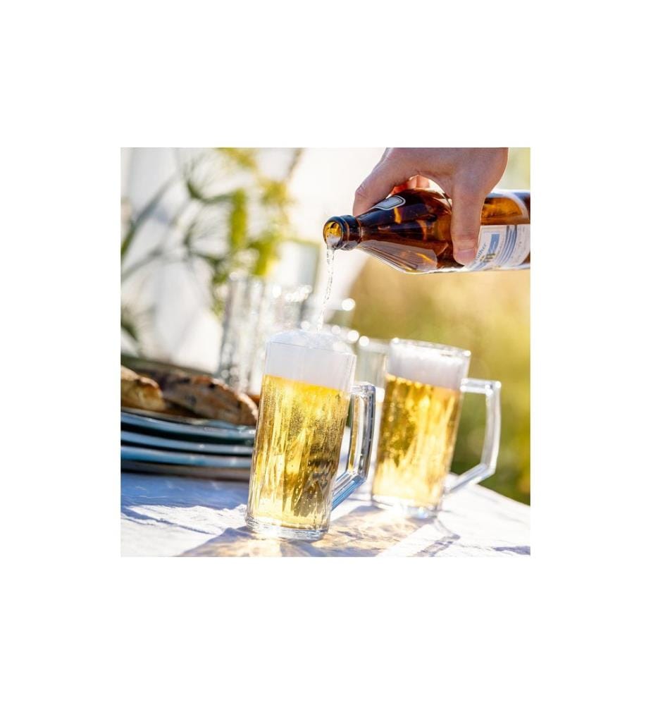 KOZIOL - Bierglas Club No. 25 300 ml, 2 Stück, Transparent