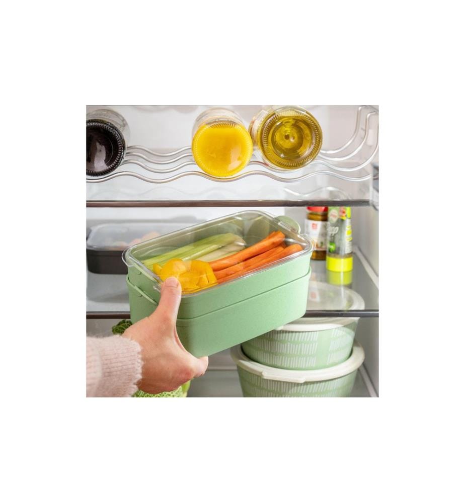 KOZIOL - Lunchbox Stakk 2 l, Grün