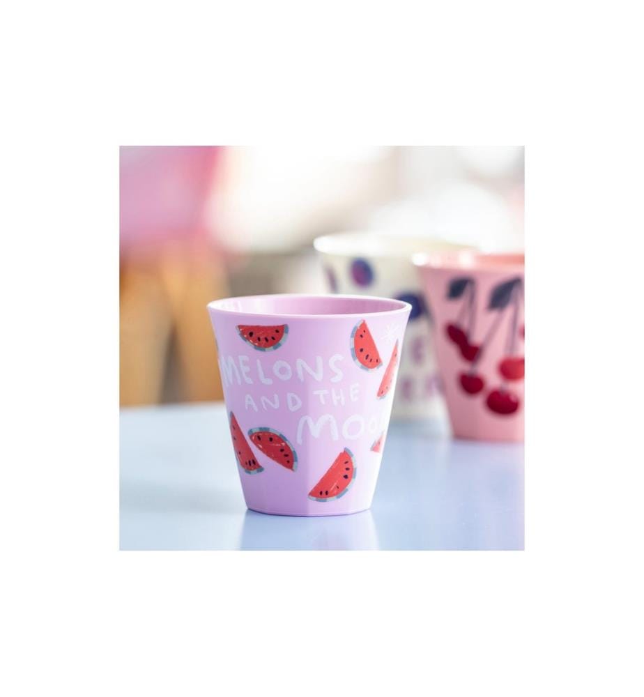 KOZIOL - Gobelet Nora M Juicies Melon 300 ml, 1 Pièce/s, Rose