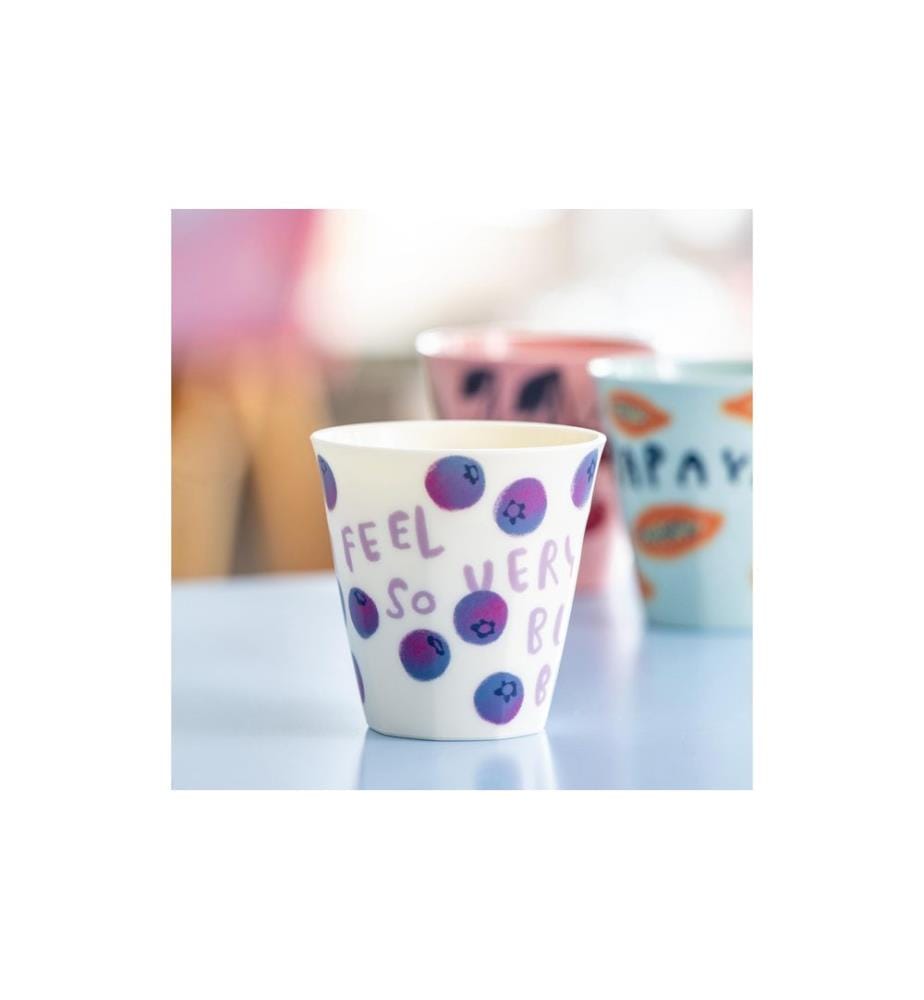 KOZIOL - Gobelet Nora M Juicies 300 ml, 1 Pièce/s, Blueberry