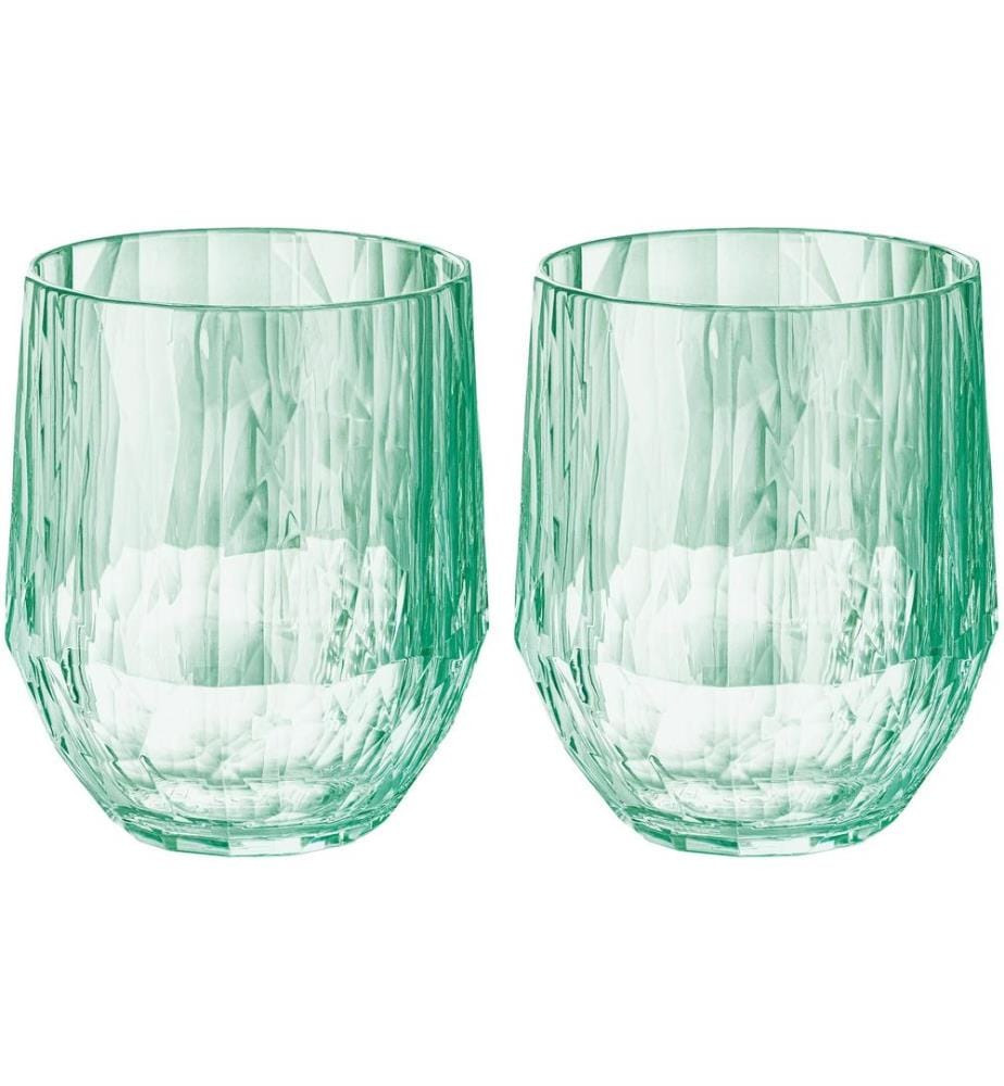 KOZIOL - Verre Club No. 23 200 ml, 2 Pièce/s, Jade