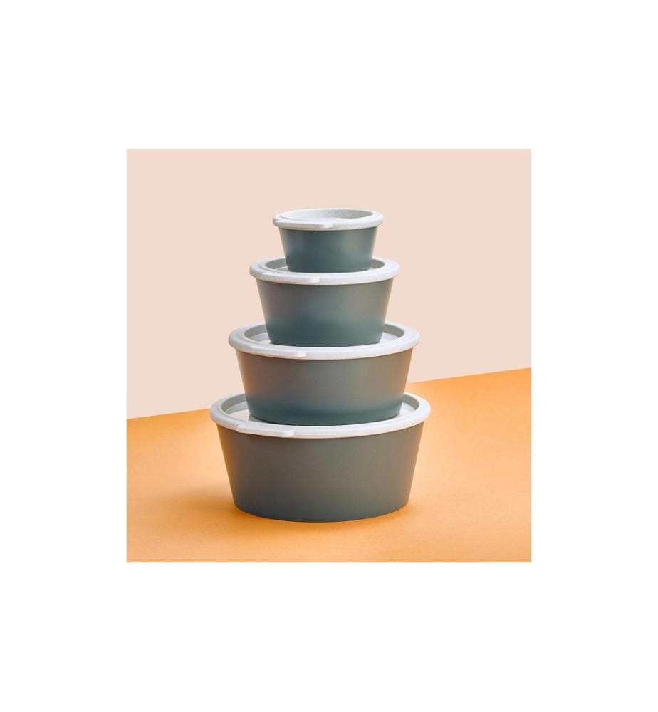 KOZIOL - Coupe Move Box avec couvercle 700 ml, Gris