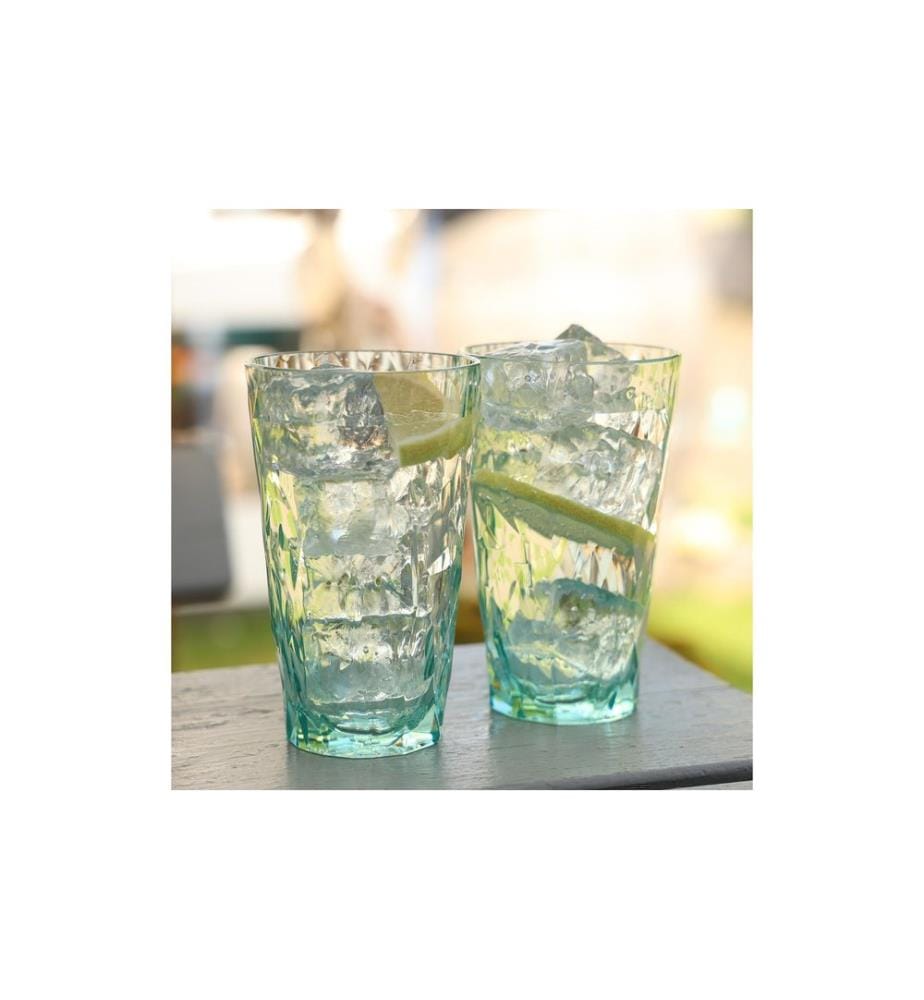 KOZIOL - Verre Club No. 6 300 ml, 2 Pièce/s, Jade