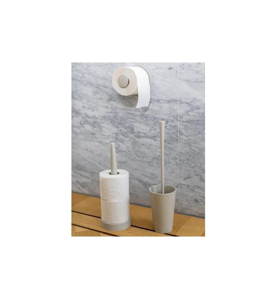 KOZIOL - Toilettenpapierhalter Plug´N´Roll Grau