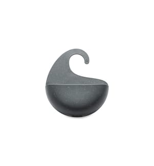 KOZIOL - Duschmittelhalter Utensilo Surf M, Dunkelgrau/Grau