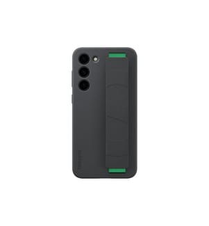 SAMSUNG - Coque arrière Silicone Grip Galaxy S23+ Noir