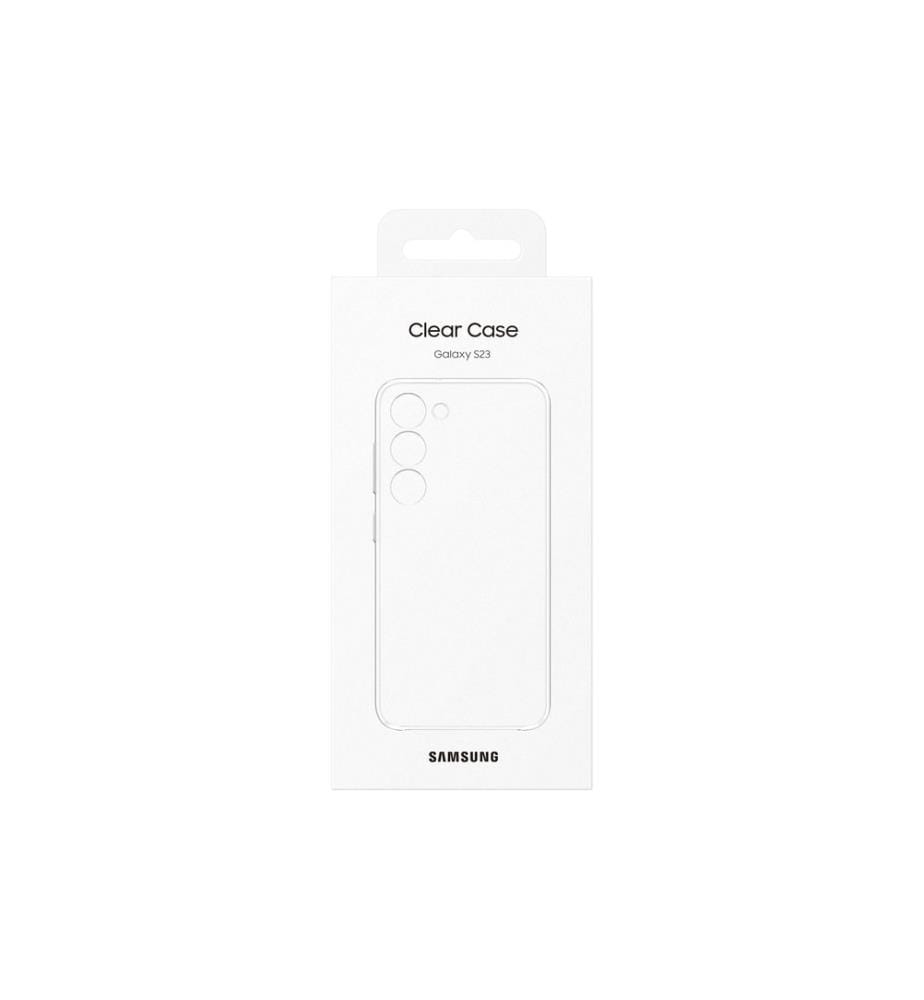 SAMSUNG - Coque arrière Clear Galaxy S23 Transparent