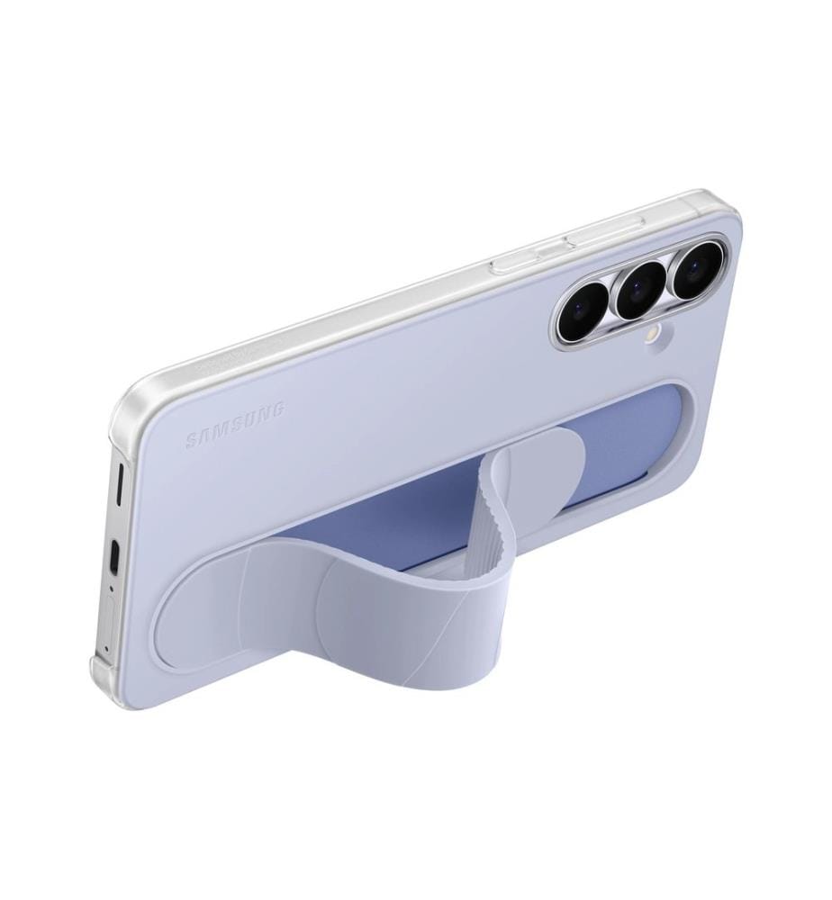 SAMSUNG - Coque arrière Standing Grip Galaxy S25 FE Light Blue