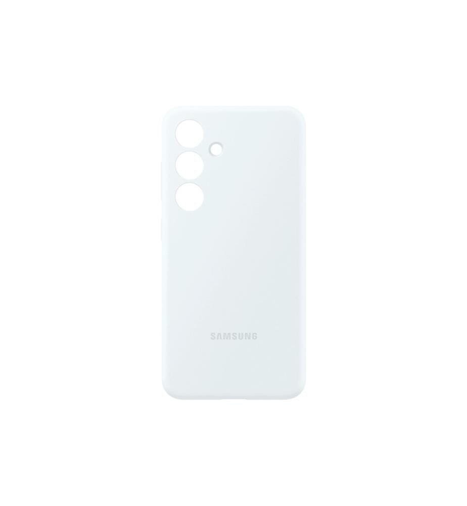 SAMSUNG - Coque arrière Silicone Galaxy S24 Blanc