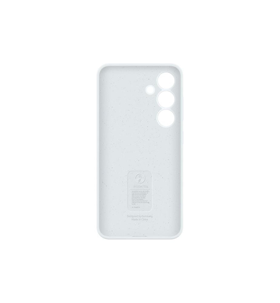 SAMSUNG - Coque arrière Silicone Galaxy S24 Blanc