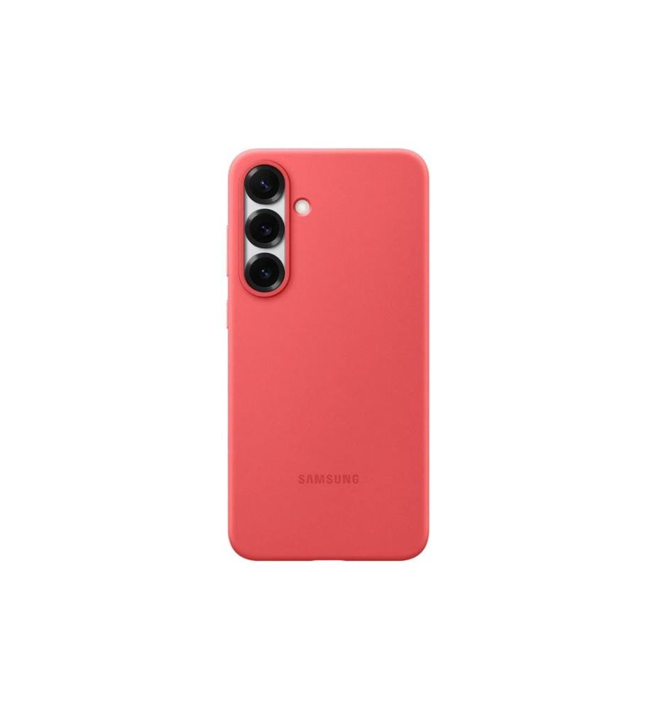 SAMSUNG - Back Cover Silicone Galaxy S25+ Rot