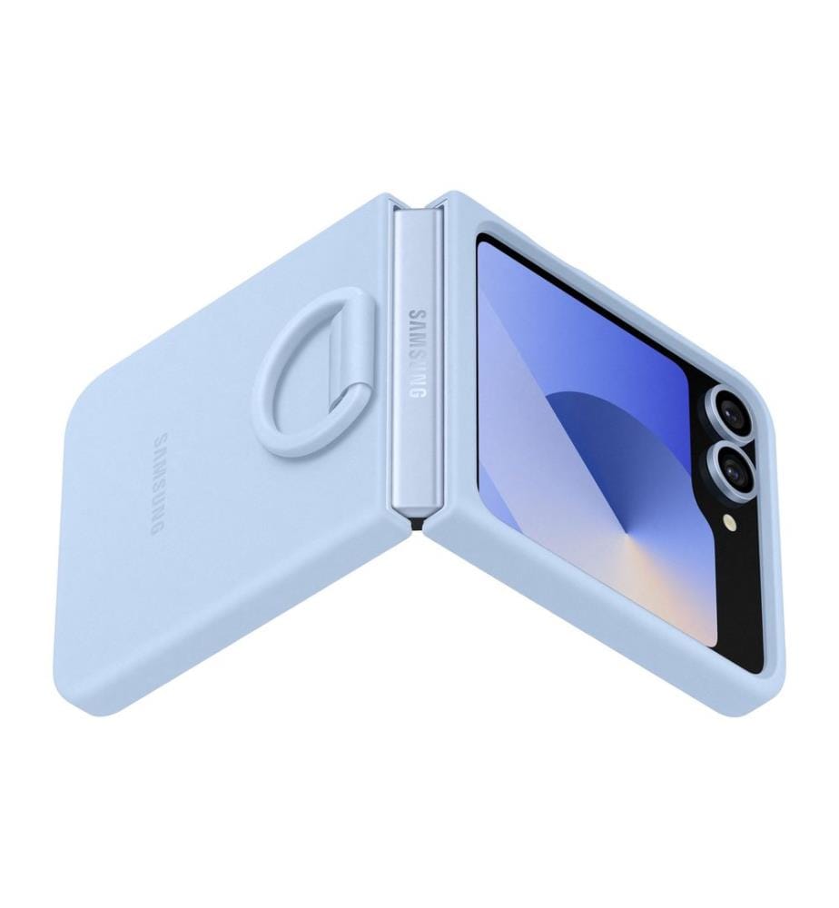 SAMSUNG - Back Cover Silicone Galaxy Z Flip6 Blue
