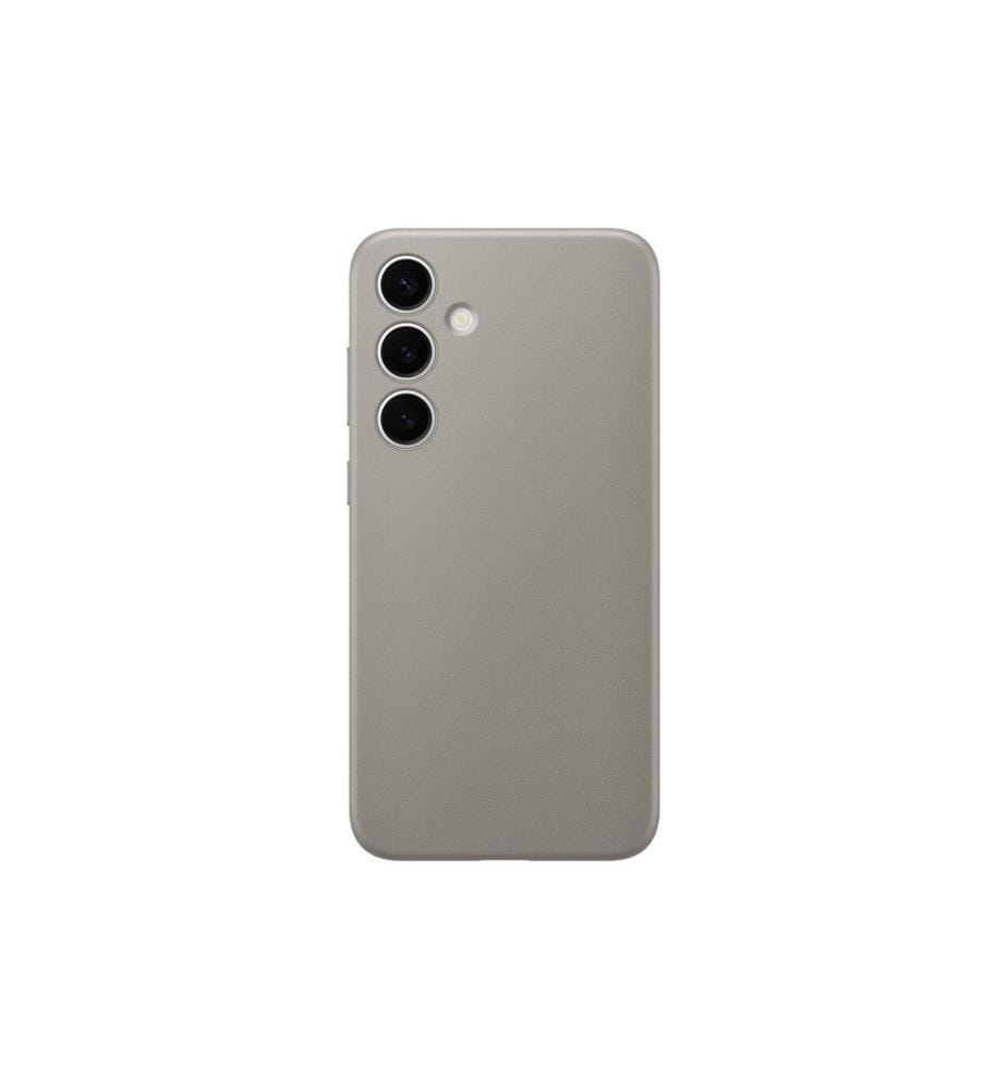 SAMSUNG - Coque arrière Vegan Leather Galaxy S24+ Taupe