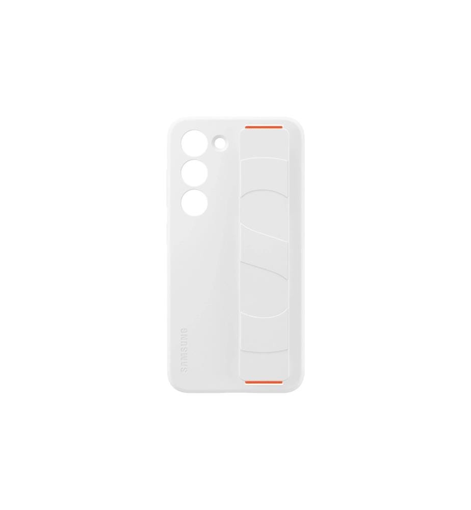 SAMSUNG - Coque arrière Silicone Grip Galaxy S23 Blanc