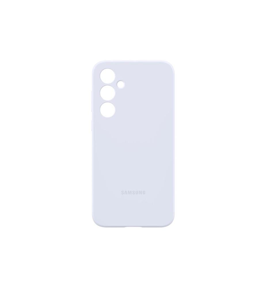 SAMSUNG - Coque arrière Silicone Galaxy A35 5G Light Blue