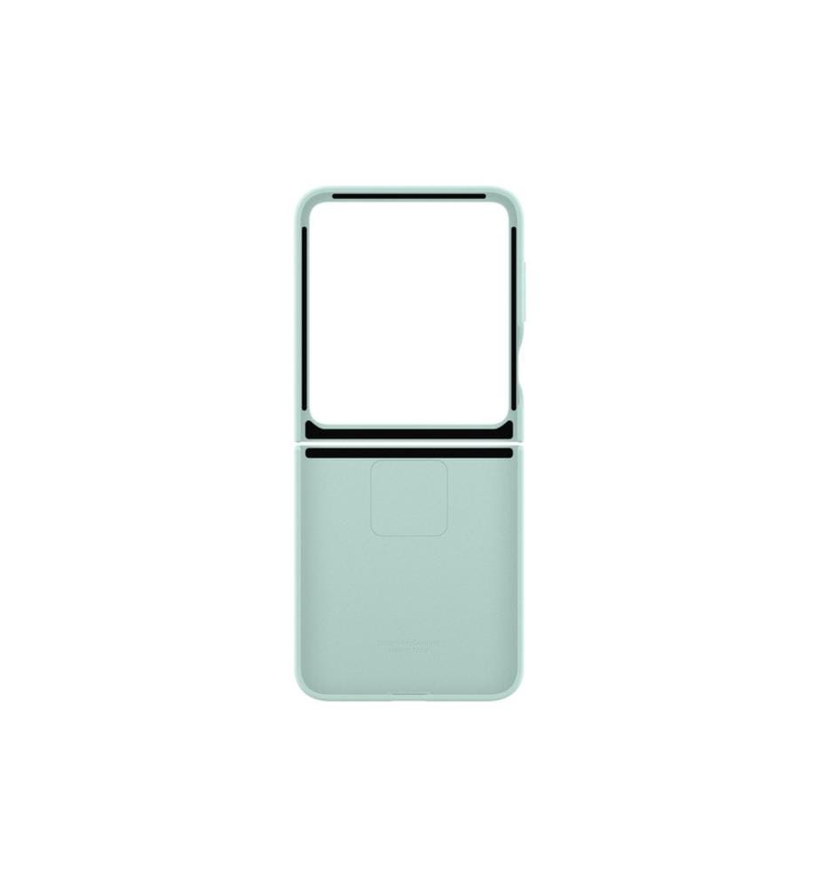 SAMSUNG - Coque arrière Silicone Galaxy Z Flip6 Mint