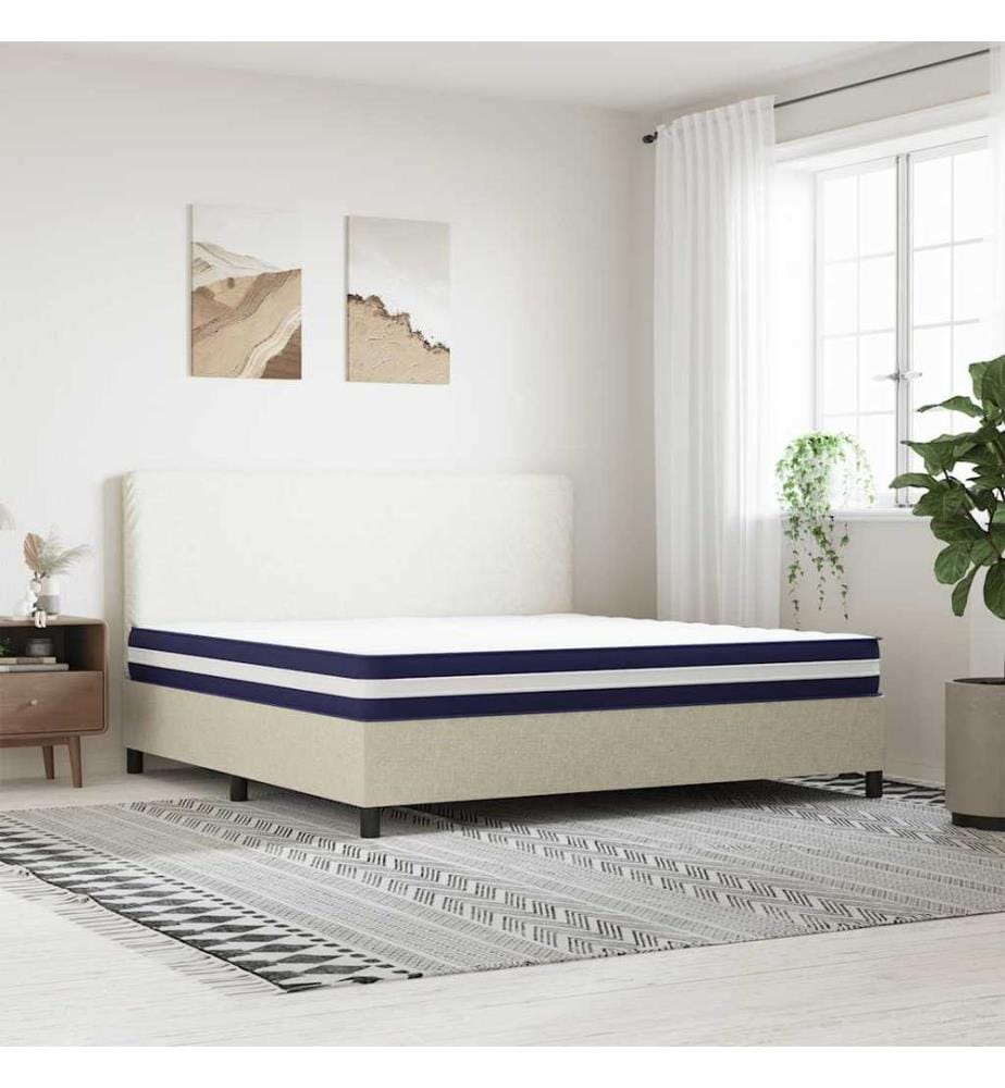 Pocket sprung mattress medium firmness 200x200 cm
