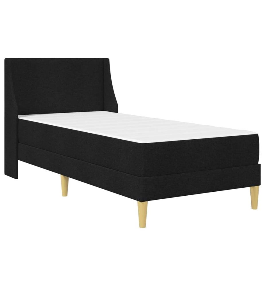 Bed Frame with Mattress and Headboard Polyester
