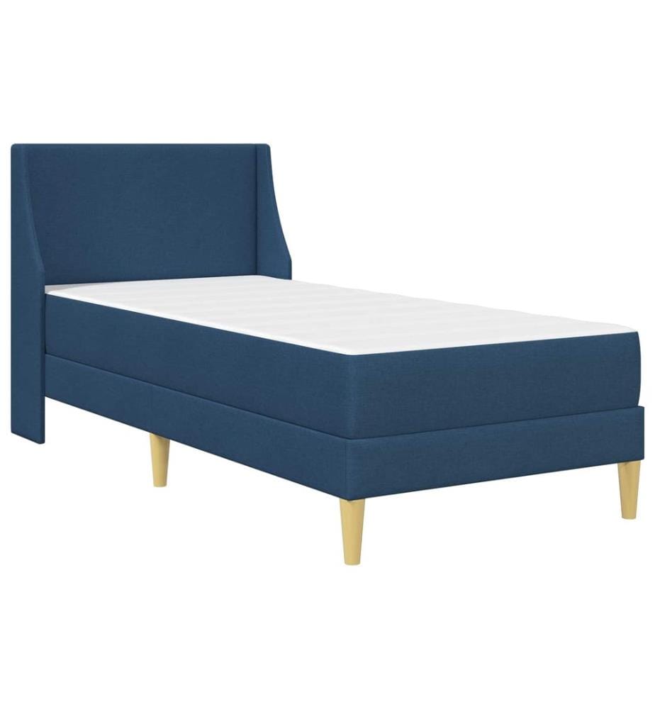 Bed Frame with Mattress and Headboard Polyester