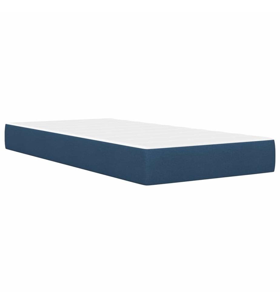 Bed Frame with Mattress and Headboard Polyester