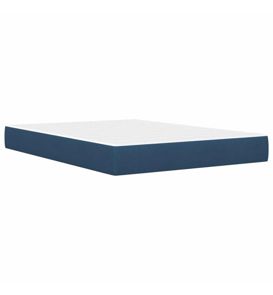 Bed Frame with Mattress and Headboard Polyester