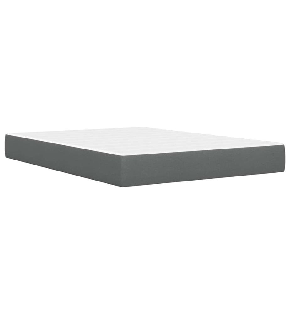 Bed Frame with Mattress and Headboard Polyester