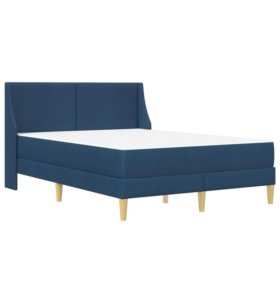 Bed Frame with Mattress and Headboard Polyester