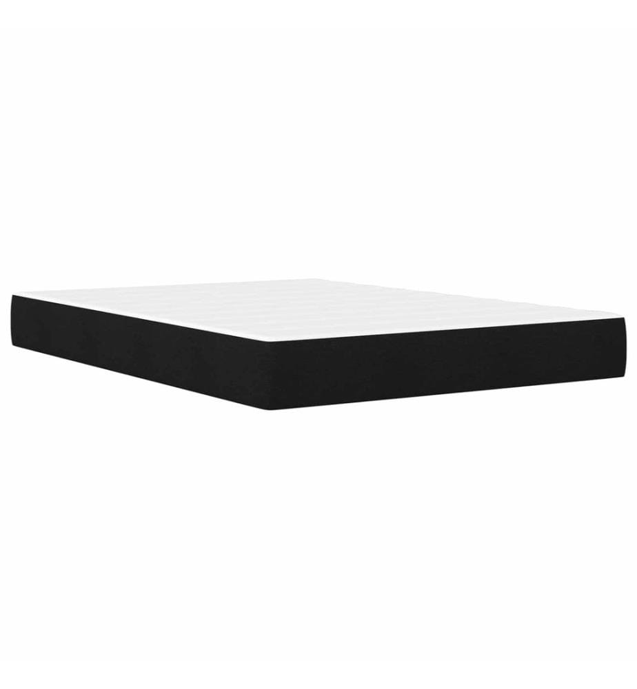 Bed Frame with Mattress and Headboard Polyester