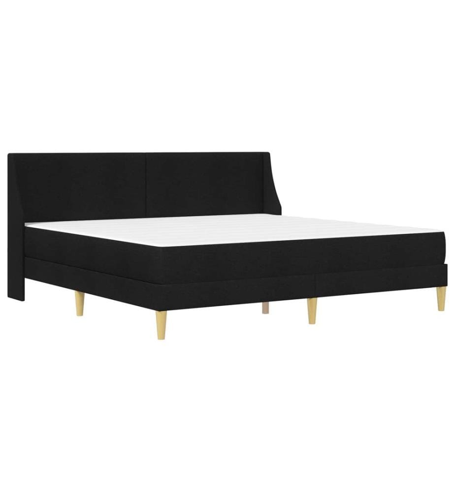 Bed Frame with Mattress and Headboard Polyester