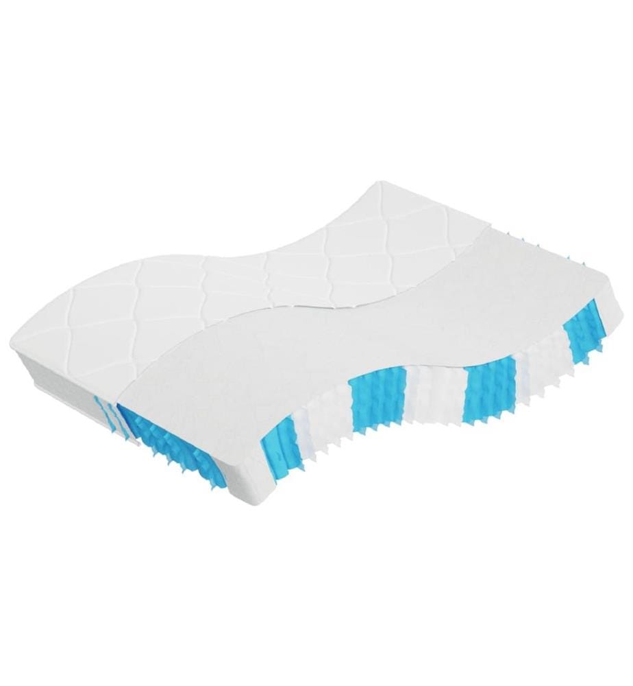 Pocket sprung mattress medium firmness 140x190 cm