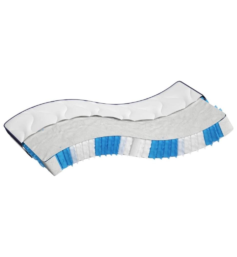 Pocket sprung mattress medium firmness 140x200 cm