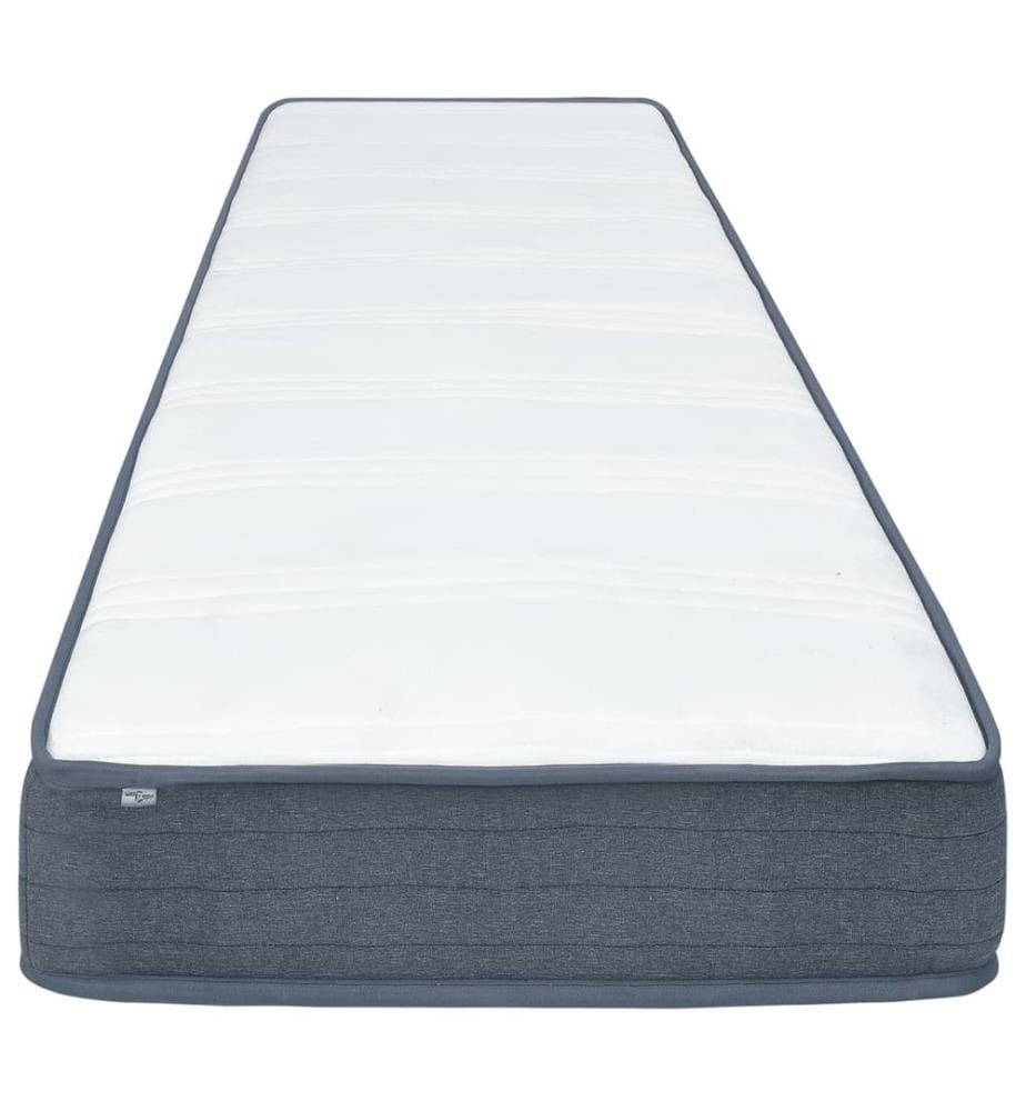 Matelas de sommier à lattes 190x90x20 cm mi-doux tissu
