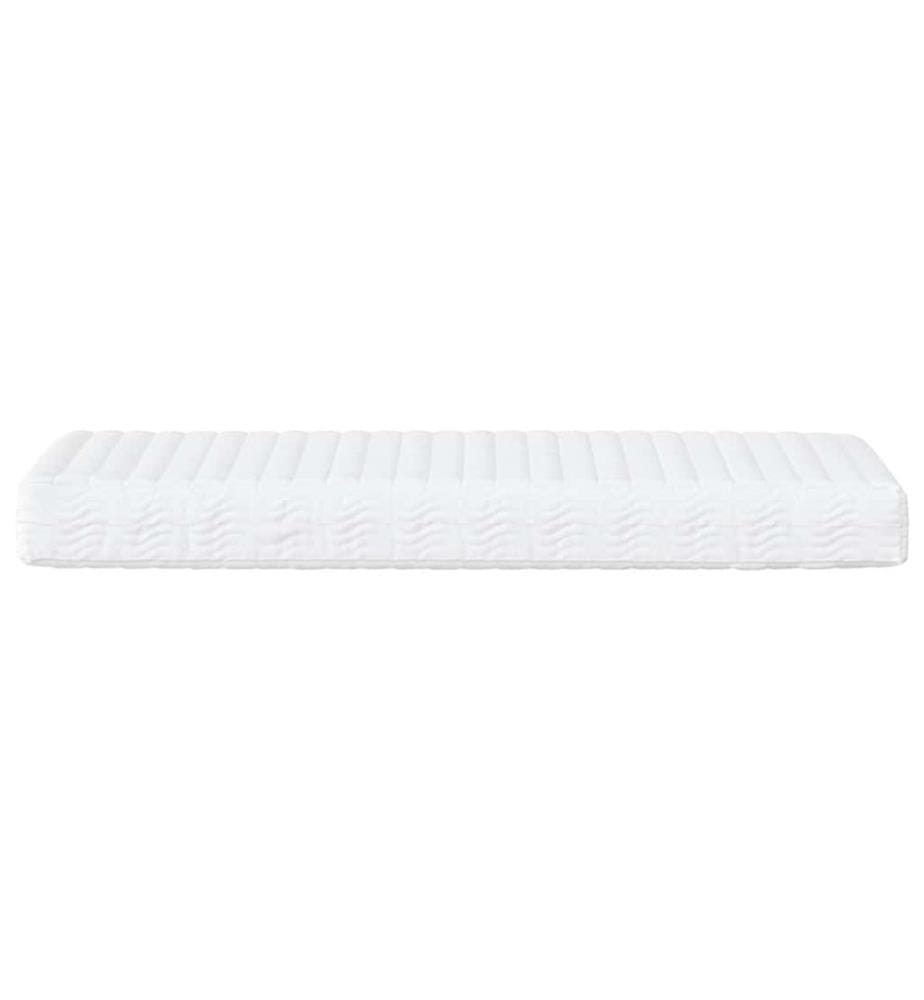 Matelas en mousse blanc 80x210 cm dureté H2 H3