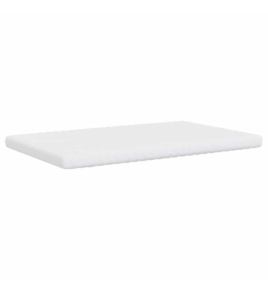 Schaumstoffmatratze Weiss 120x210 cm 7-Zonen Härtegrad 20 ILD