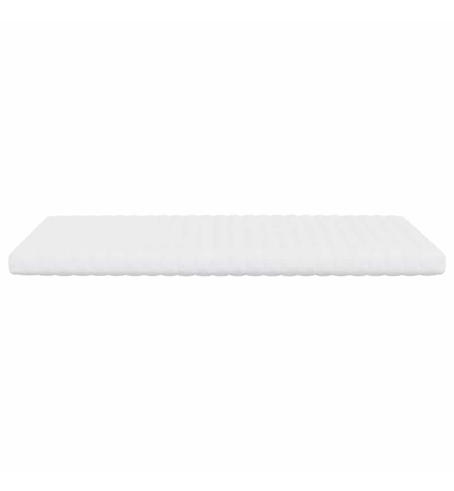 Schaumstoffmatratze Weiss 120x210 cm 7-Zonen Härtegrad 20 ILD