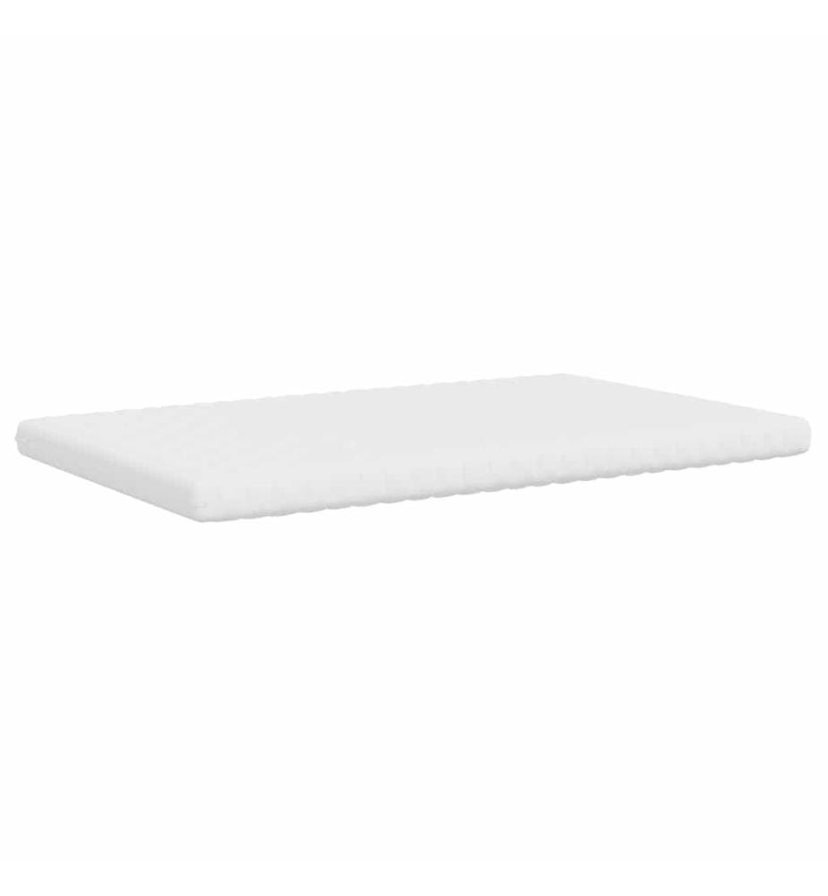 Foam Mattress White 140x210 cm 7 Zones Hardness 20 ILD