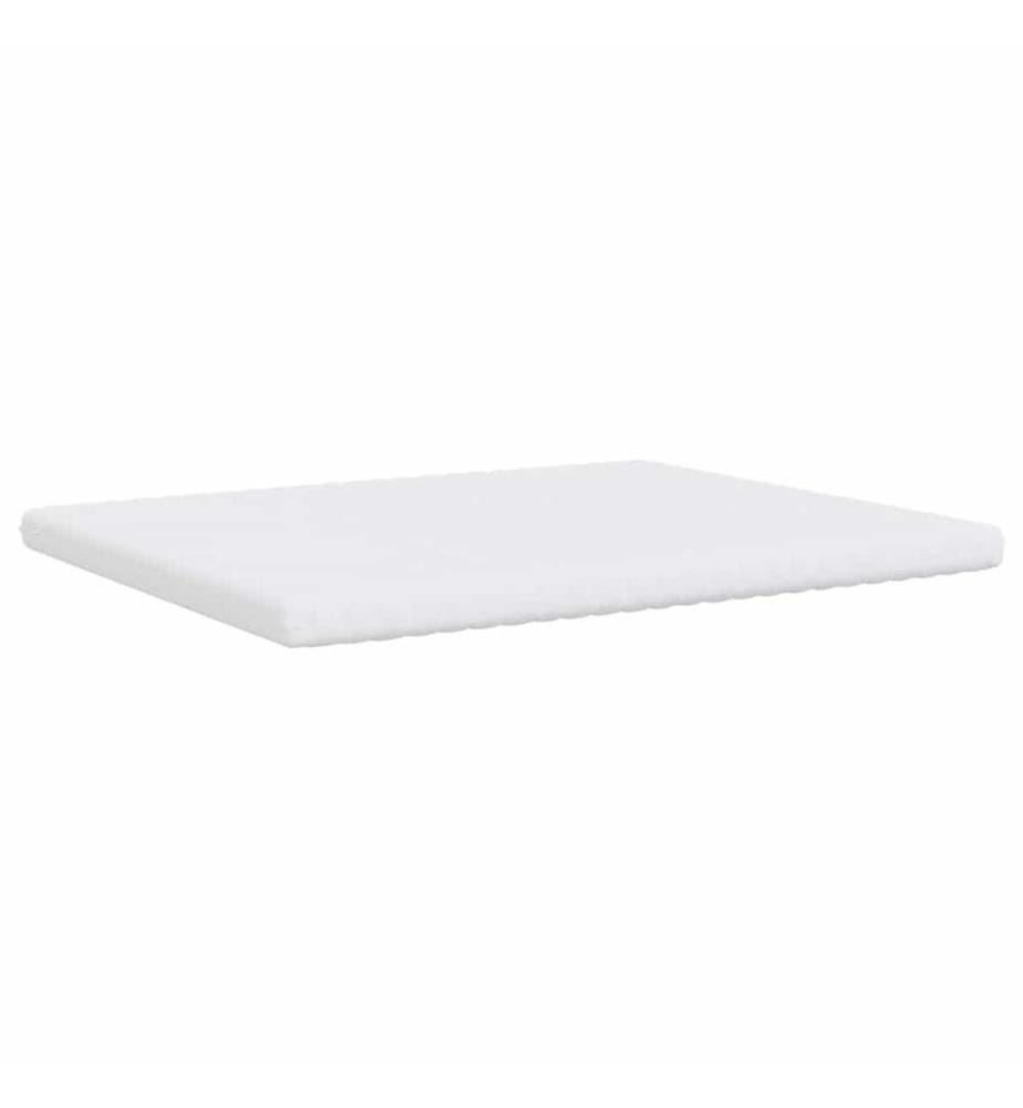 Foam Mattress White 180x210 cm 7 Zones Hardness 20 ILD