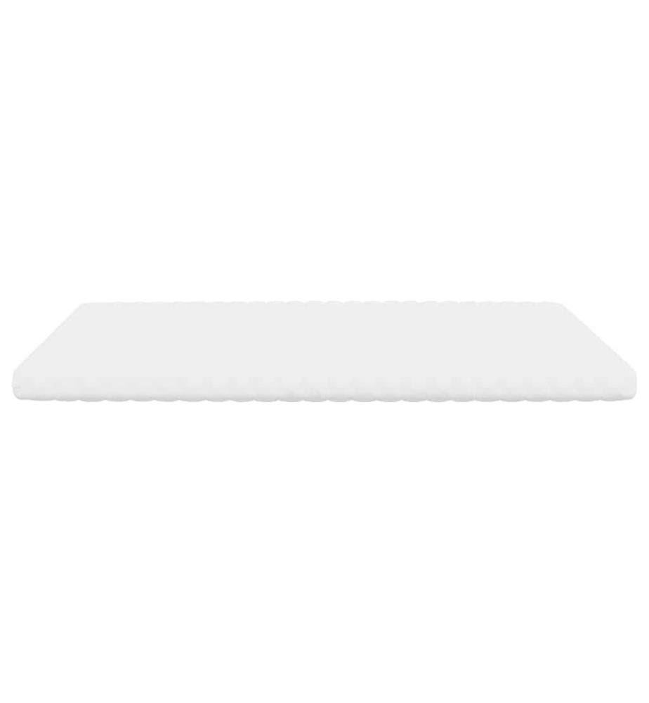 Foam Mattress White 180x210 cm 7 Zones Hardness 20 ILD
