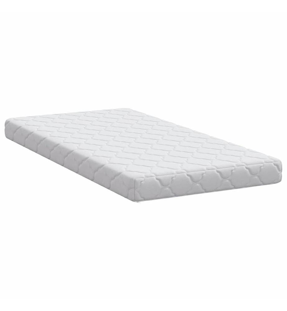 Matelas Blanc 60 x 120 cm Tissu jacquard