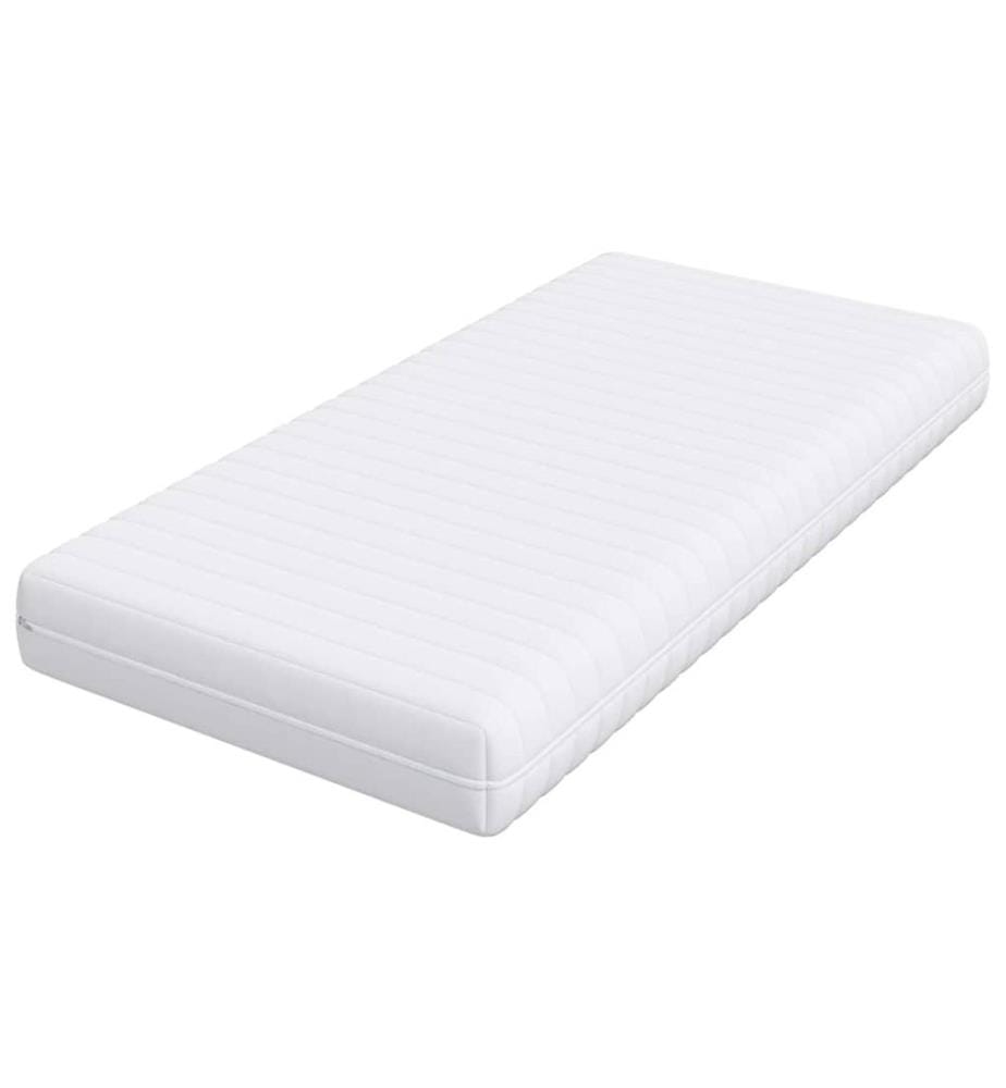 Mattress White 90x190 cm Pocket Spring