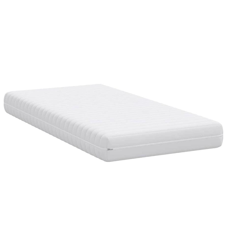 Matelas Blanc 90 x 200 cm Ressort ensaché