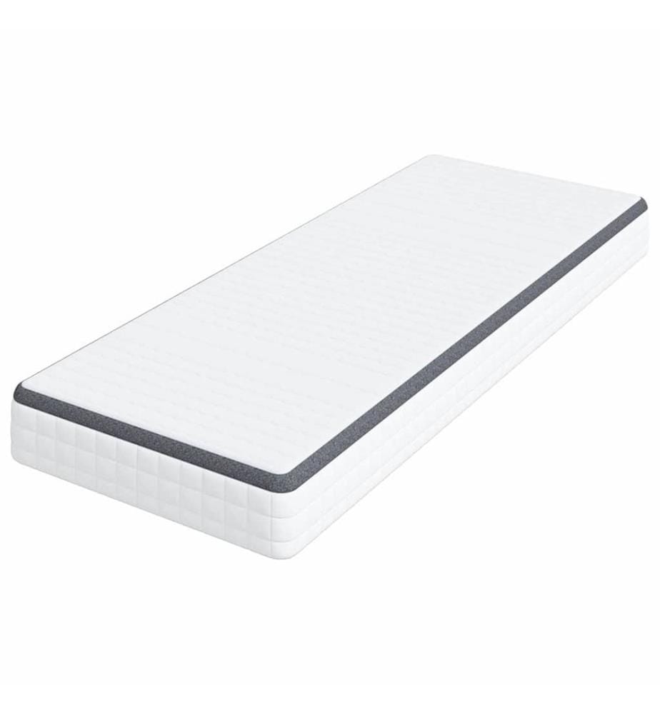 Mattress White and Grey 70 x 200 cm Bonell Spring