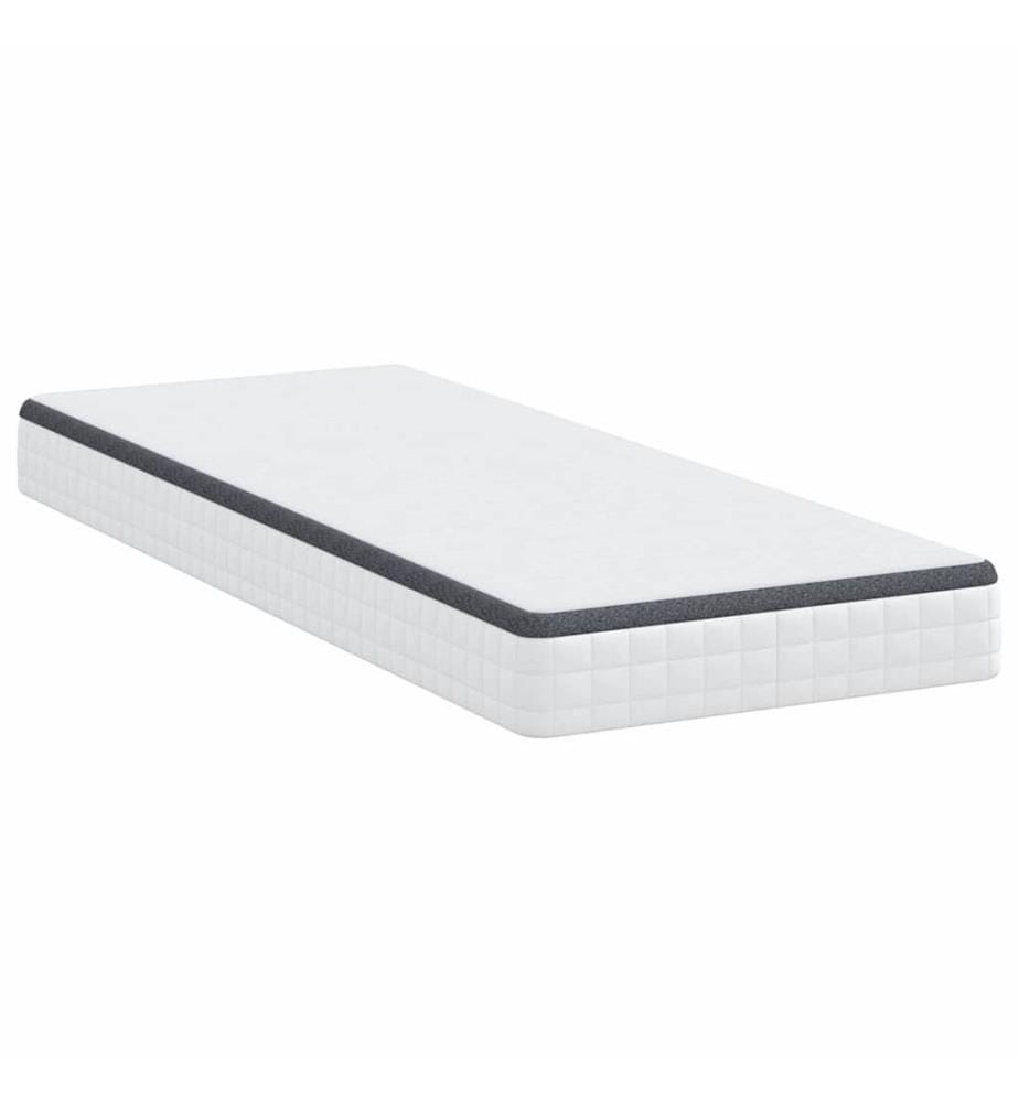 Mattress White and Grey 70 x 200 cm Bonell Spring