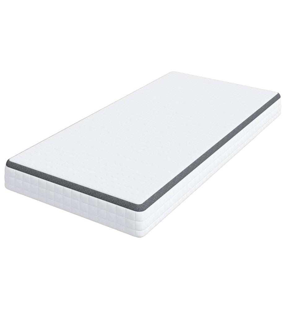 Mattress White and Grey 100 x 200 cm Bonell Spring