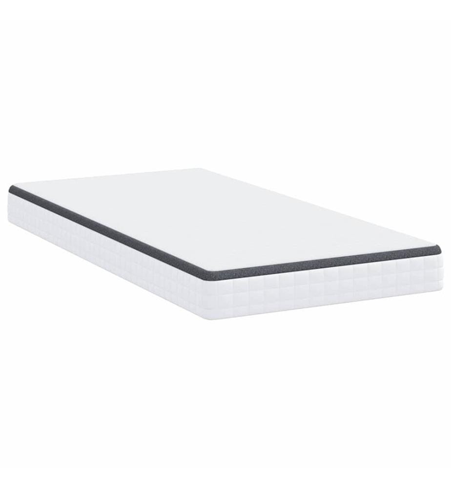 Mattress White and Grey 100 x 200 cm Bonell Spring