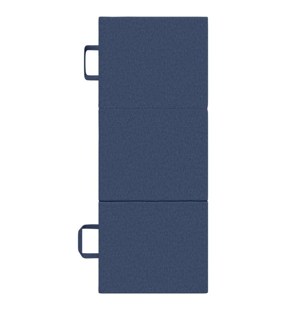 Canapé-lit pliable 75 x 63 x 45 cm Bleu